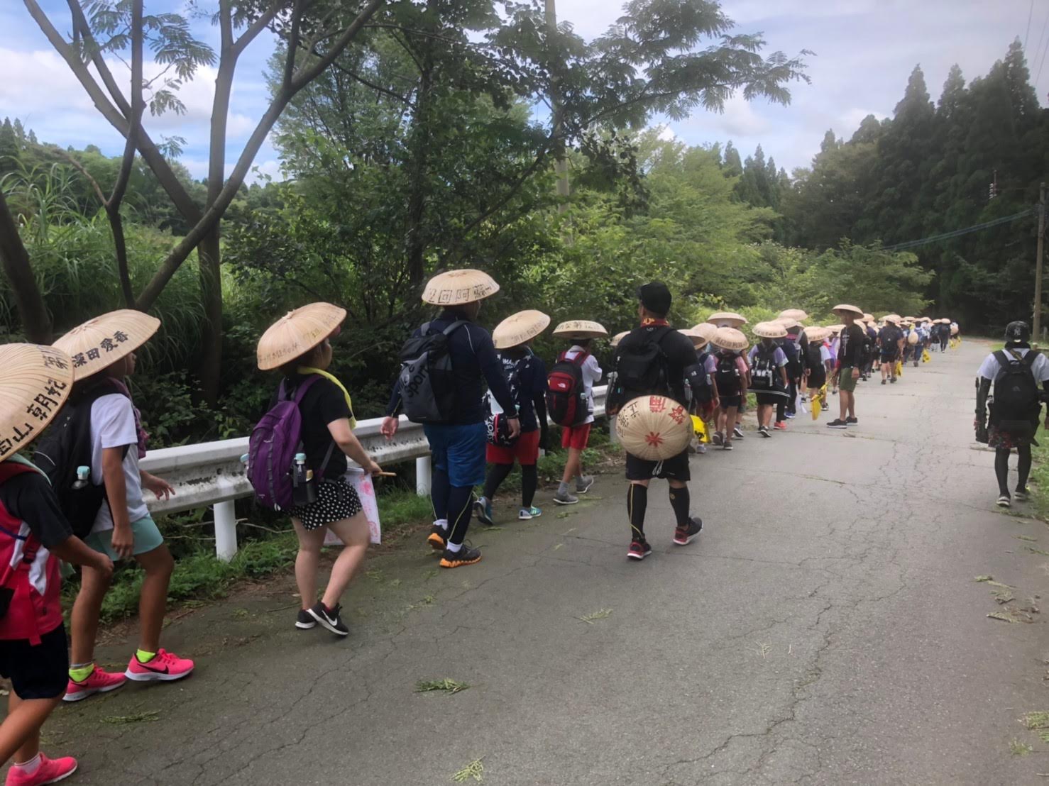 第12回阿蘇→熊本徒歩の旅 2日目
