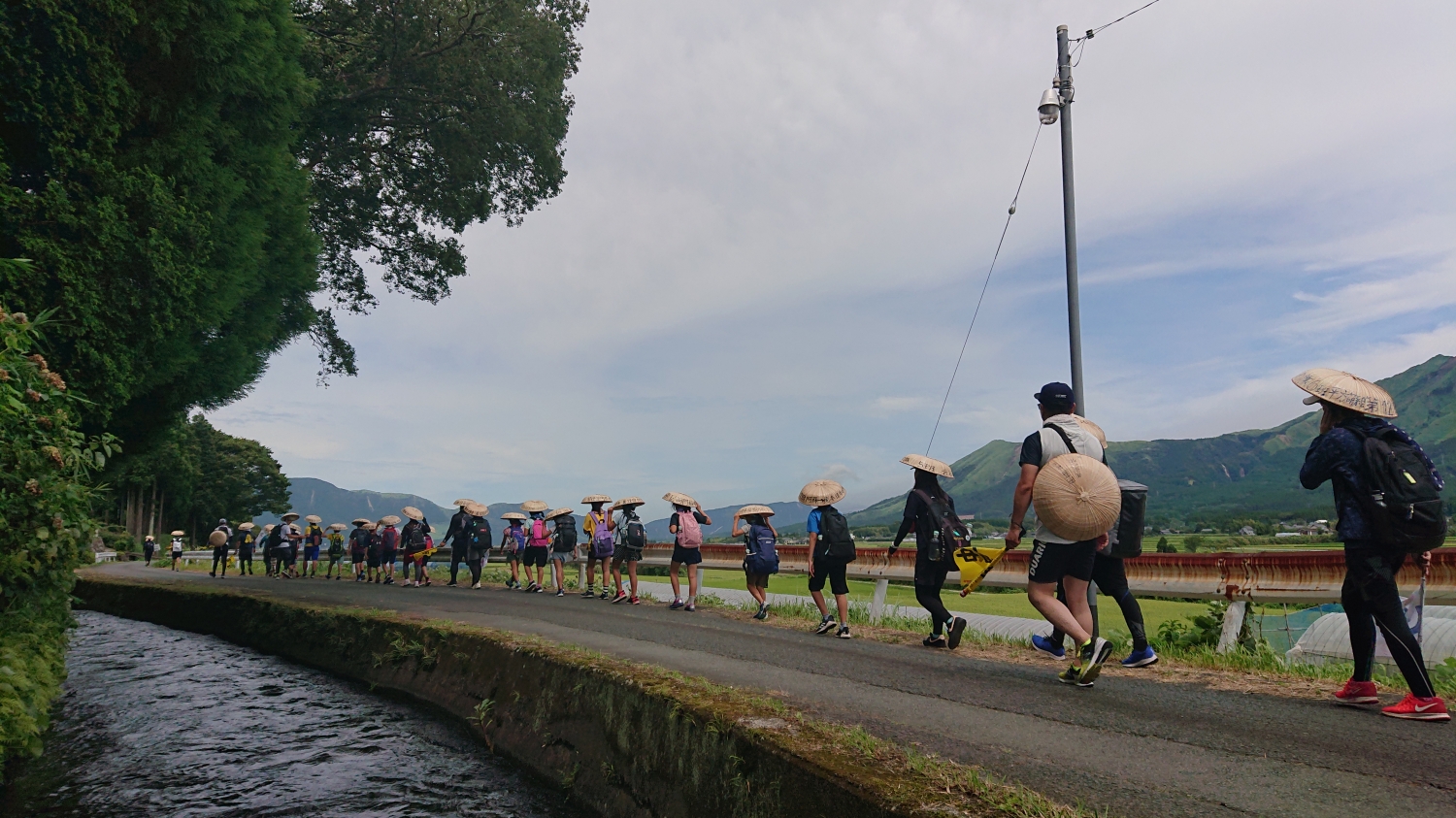 第１２回阿蘇→熊本徒歩の旅 3日目 