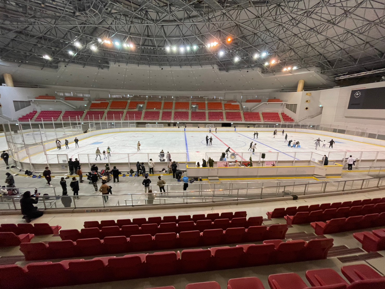 熊本県立盲学校生徒招待アイススケート事業